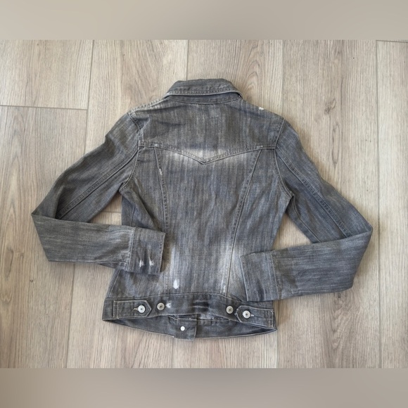 Vintage Aeropostale Gray Jean Jacket Timeless Style 🩶 - Picture 6 of 7
